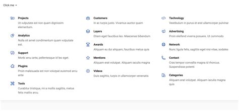 tailwind css mega menu|6+ Free Mega Menu Sections Templates for Tailwind CSS.